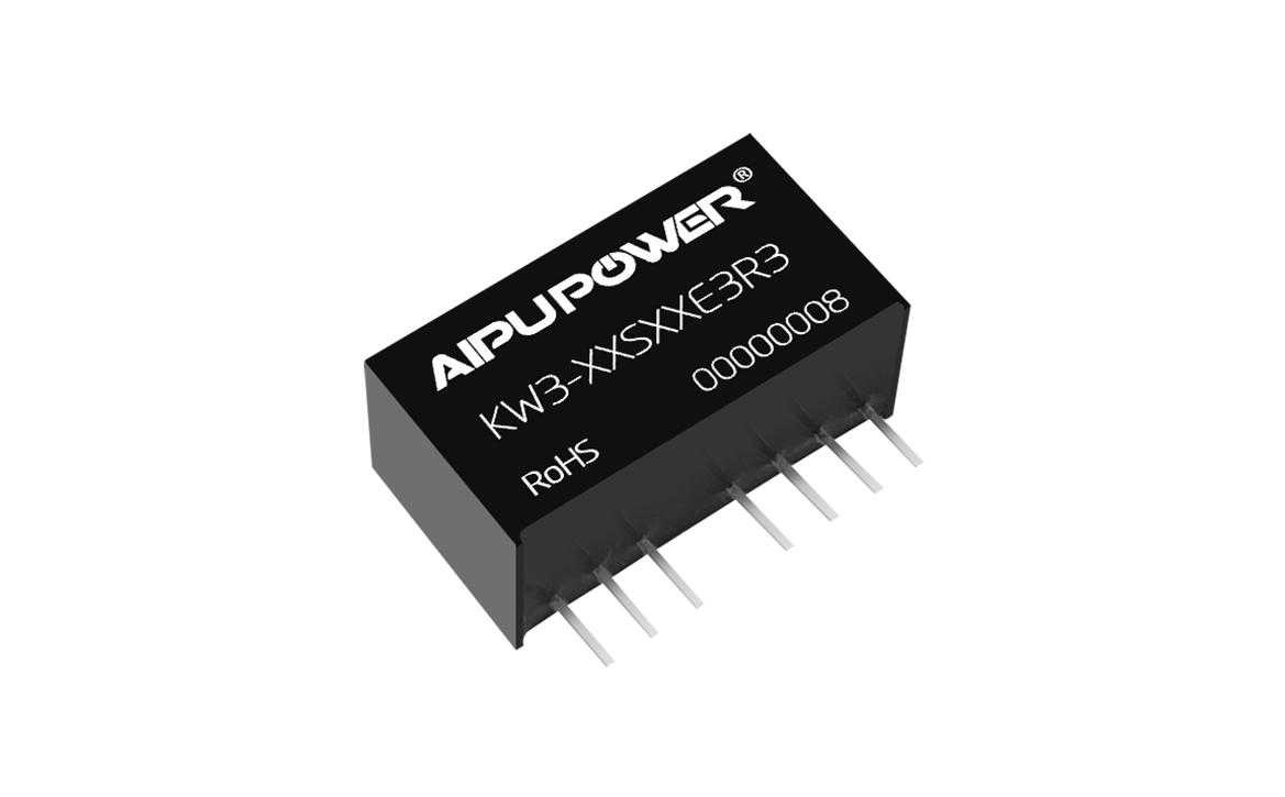 KW3-XXXXXE3R3 4.5-75Vdc Input 3W DC/DC Converter | Aipu Power