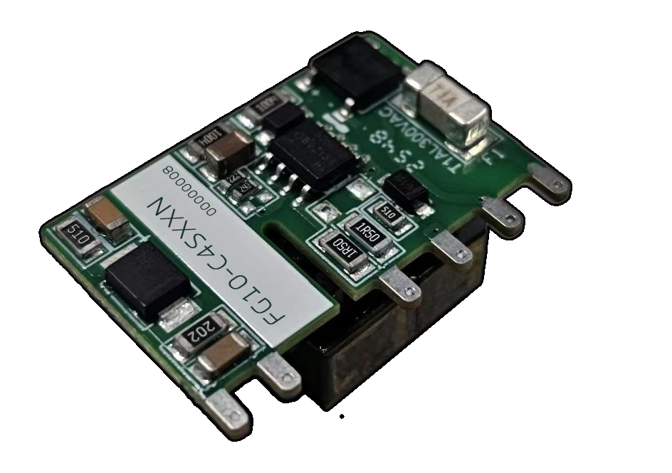 FG10-C4SXXN 85-305Vac/90-430Vdc Input 10W AC/DC Converter | Aipu Power - Side View